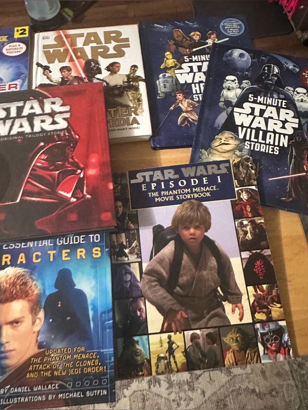 Star Wars 5-Minute Stories Books lot